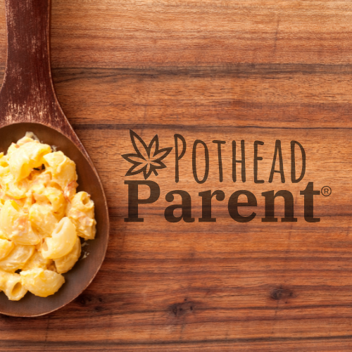 Macaroni and Cheese and the Pothead Parent logo