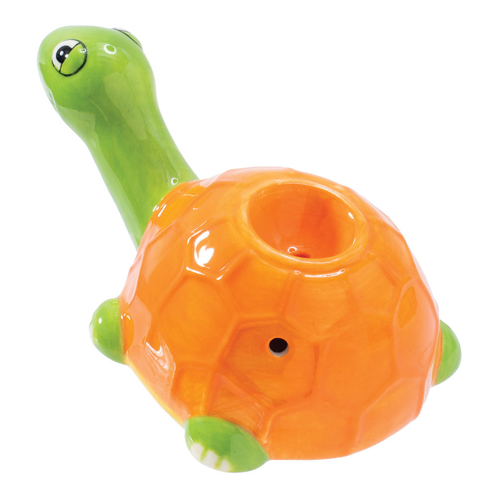 Wacky Bowlz Sea Turtle Ceramic Pipe - 4.5"