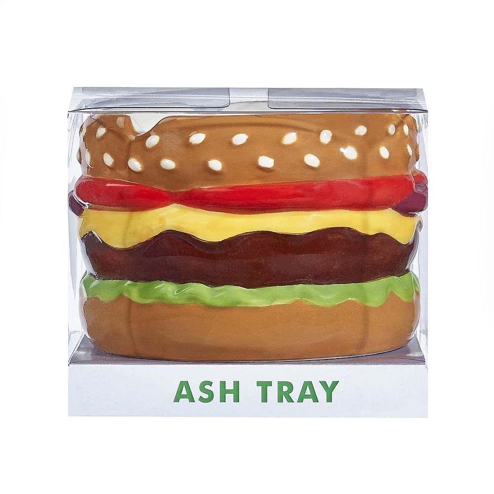 cheeseburger ashtray