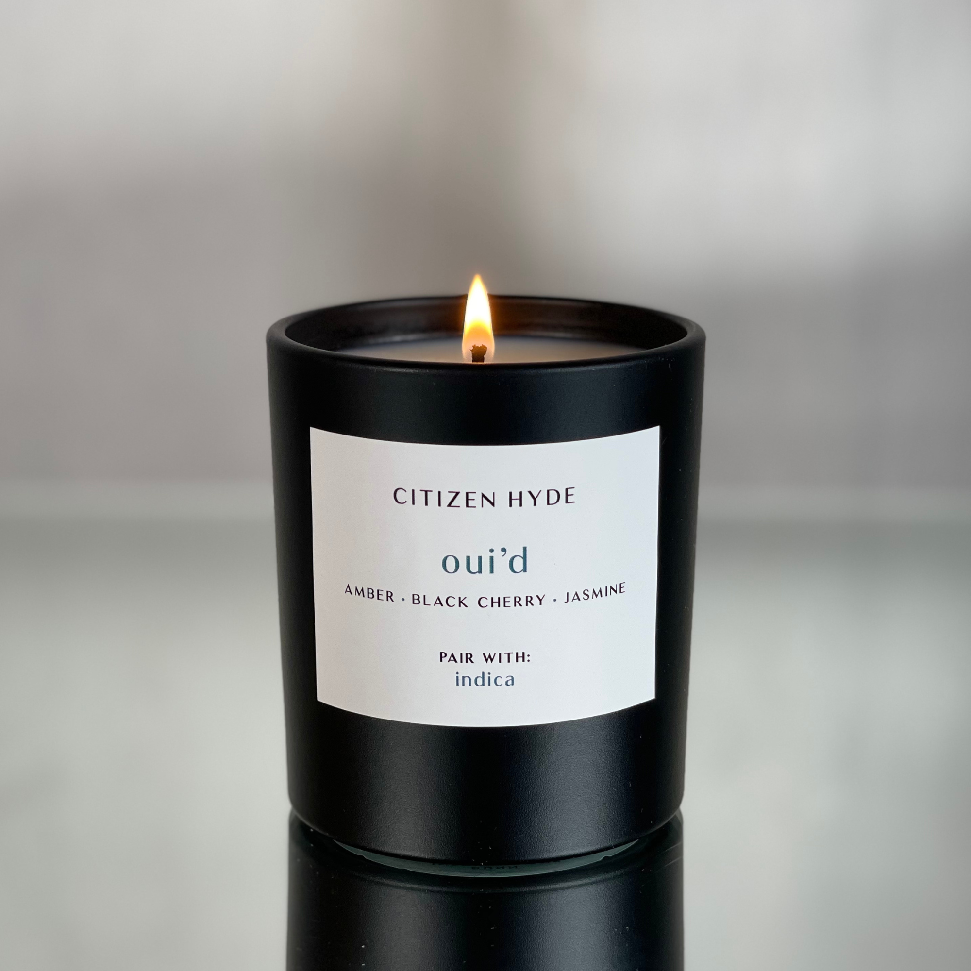 oui'd Citizen Hyde Candle - Pair with indica