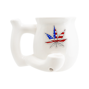 Open image in slideshow, &quot;Flag&quot; Mug Pipe
