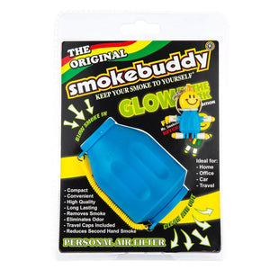 Open image in slideshow, Smokebuddy Glow In Dark Personal Air Filter
