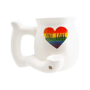 Open image in slideshow, &quot; One Love&quot; Mug Pipe
