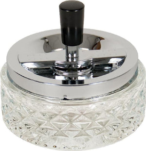 Glass Spinning Ashtrays | 4.75 Inch