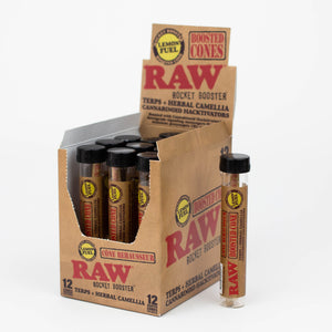 Open image in slideshow, RAW Rocket Booster Cones Box of 12

