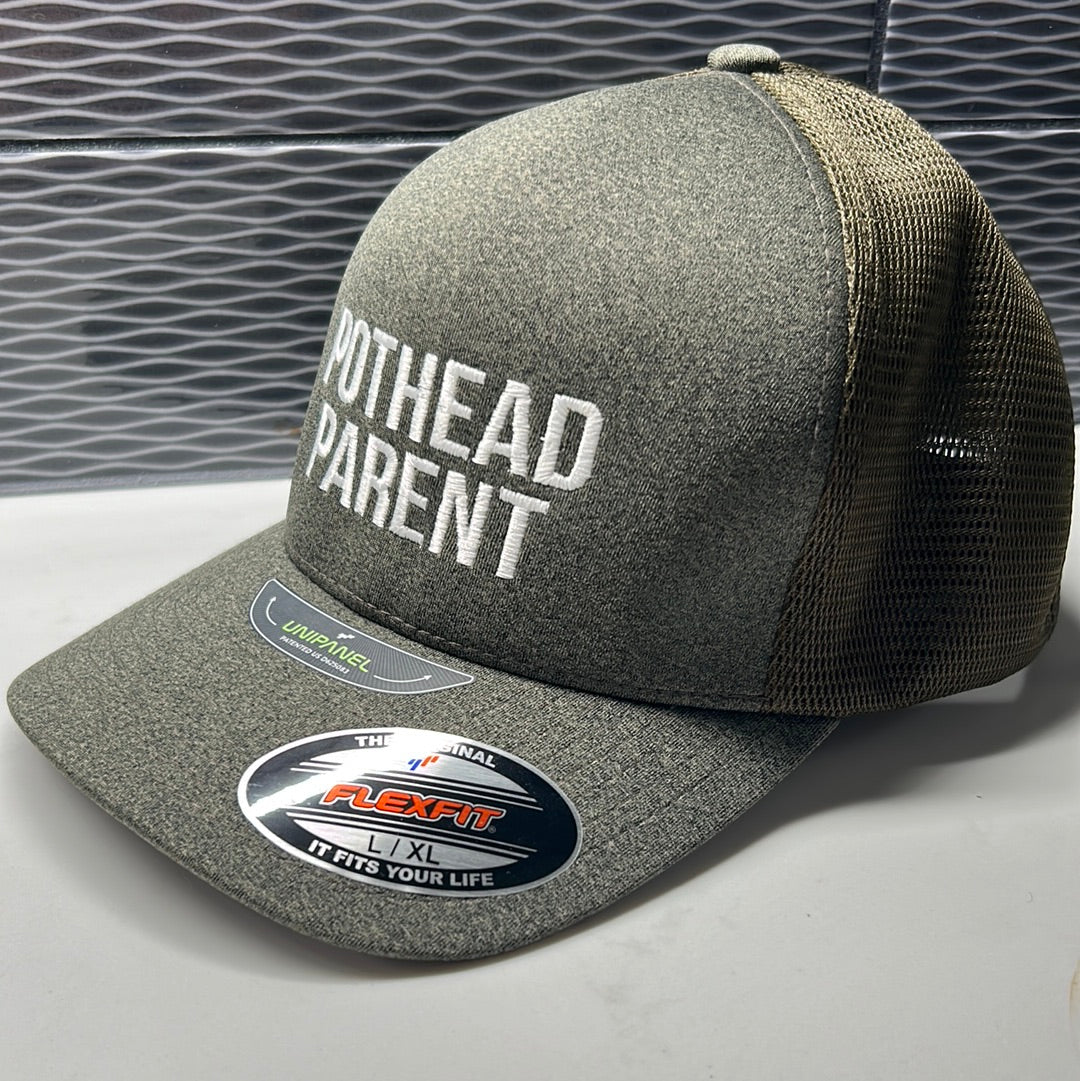 pothead hat PHP Green flexfit hat LG/XL