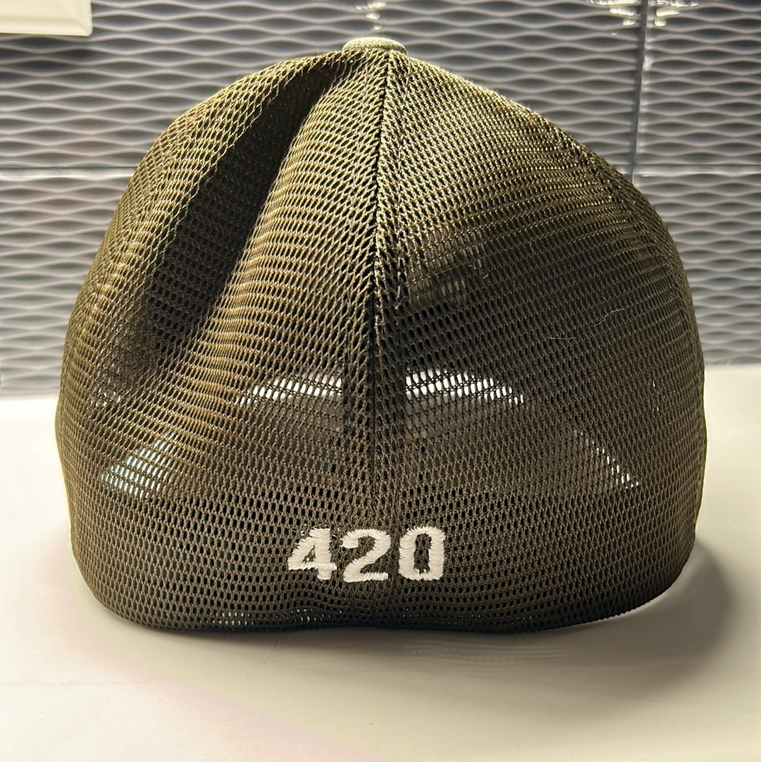 PHP Green flexfit hat LG/XL