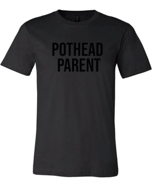 Men's Pothead Parent Black Short Sleeve T-shirt